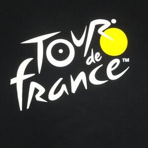 TOUR DE FRANCE OFFICALLY LICENSED - BLACK XL T-SHIRT K997